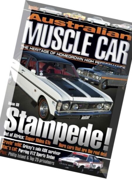 Australian Muscle Car – Issue 88, 2016 Cover