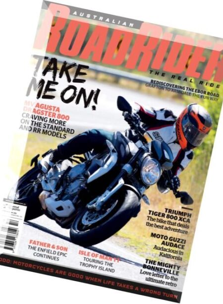 Australian Road Rider – June 2016 Cover
