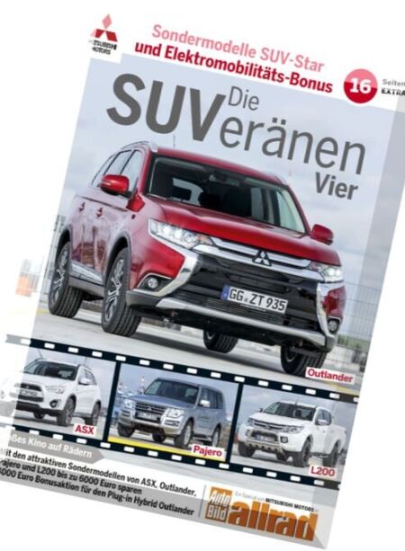 Auto Bild Allrad – Ein Special von Mitsubishi Motors Cover