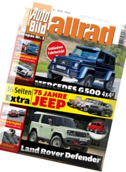 Auto Bild Allrad – Juli 2016