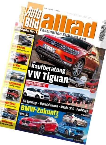 Auto Bild Allrad – Juni 2016 Cover