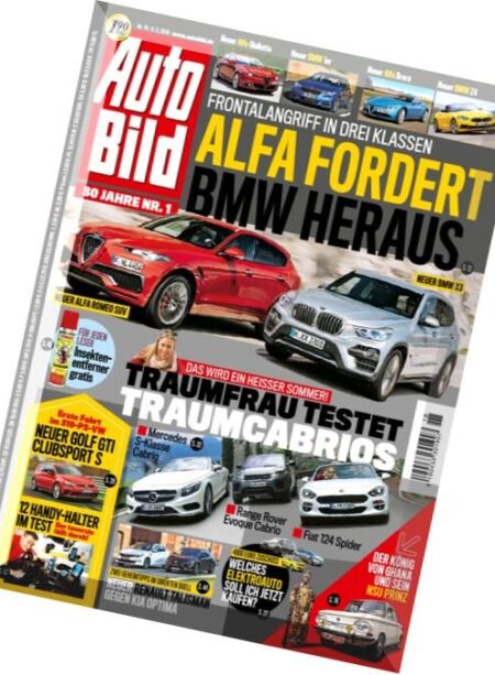 Auto Bild Germany – 6 Mai 2016 Cover