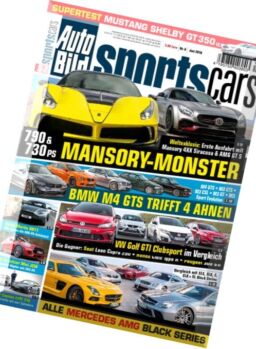 AUTO BILD sportscars – Juni 2016