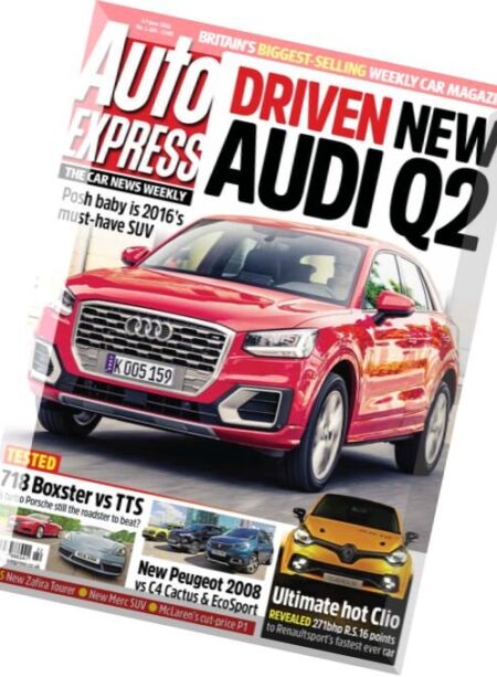 Auto Express – 1 June 2016 Cover