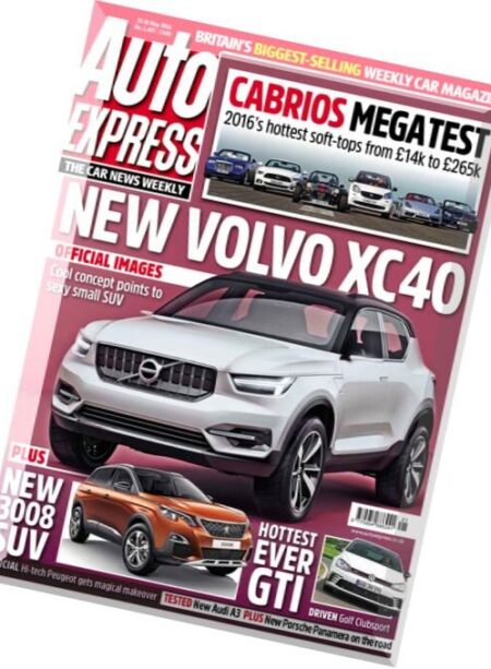 Auto Express – 25 May 2016 Cover