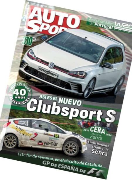 Auto Sport – 10 Mayo 2016 Cover