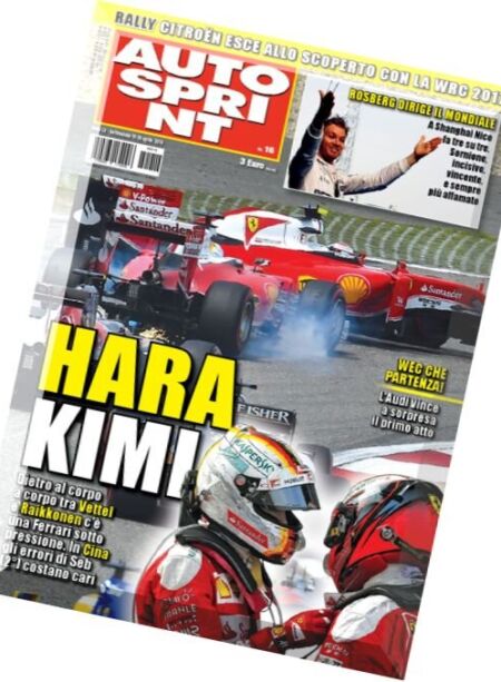 Auto Sprint – 19 Aprile 2016 Cover