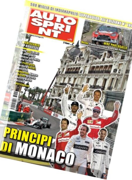 Auto Sprint – 24 Maggio 2016 Cover