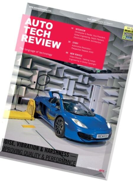 Auto Tech Review – April 2016 Cover