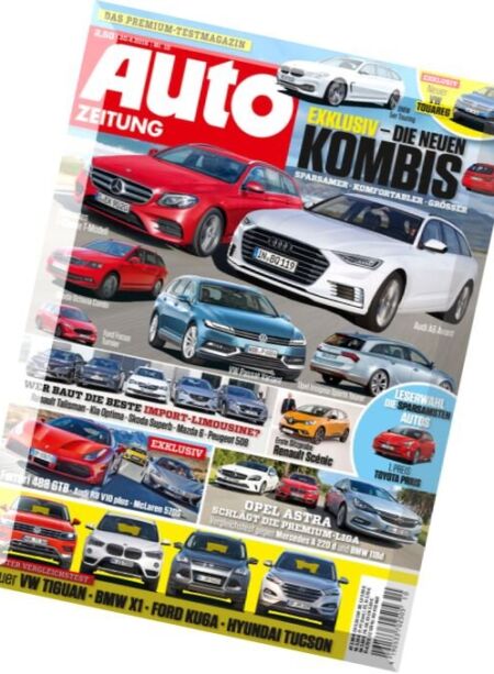 Auto Zeitung – 20 April 2016 Cover