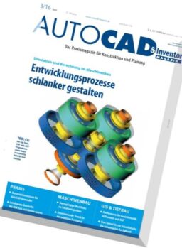AUTOCAD & Inventor Magazin – Juni 2016