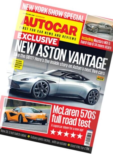 Autocar UK – 30 March 2016 Cover