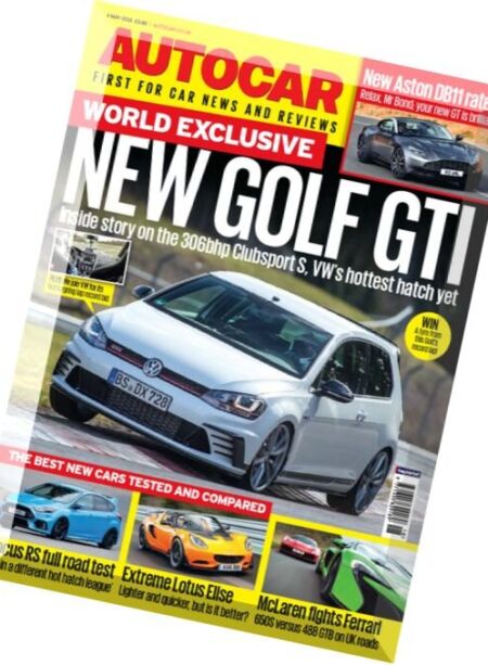 Autocar UK – 4 May 2016 Cover