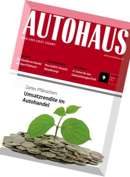 Autohaus – Nr.9, 2016 Cover