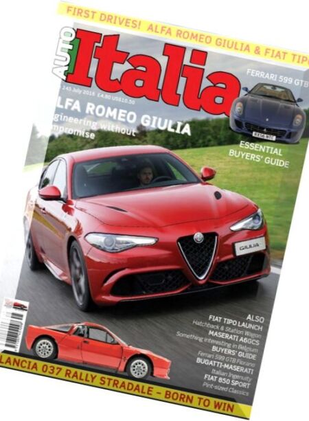 AutoItalia – July 2016 Cover