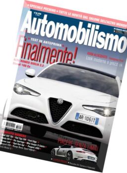 Automobilismo – Giugno 2016