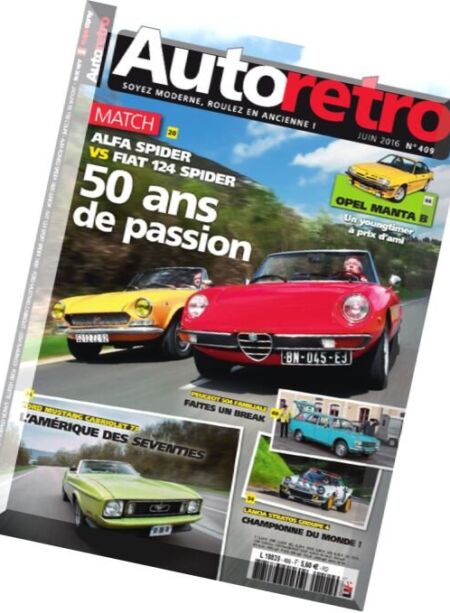 Autoretro – Juin 2016 Cover