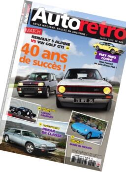 Autoretro – Mars 2016