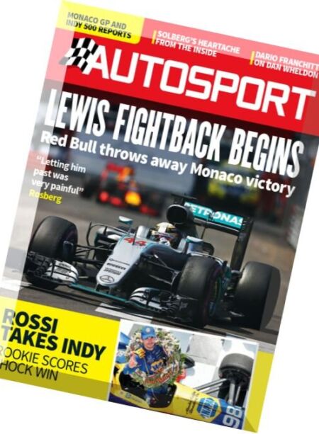 Autosport – 2 June 2016 Cover