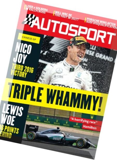 Autosport – 21 April 2016 Cover