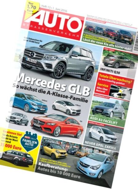 AUTOStrassenverkehr – 1 Juni 2016 Cover