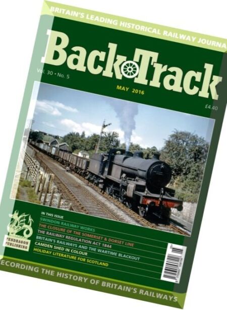 Backtrack – May 2016 Cover