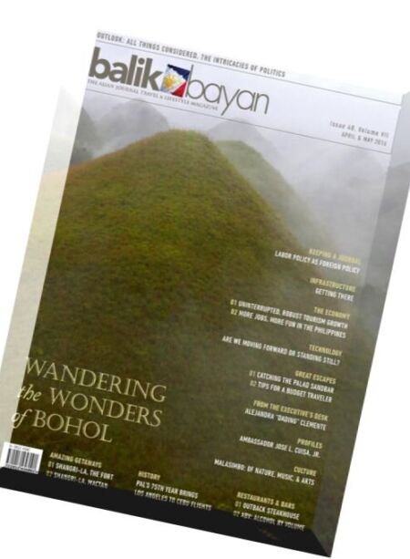 Balikbayan Magazine – April-May 2016 Cover
