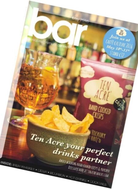Bar Magazine – May 2016 Cover