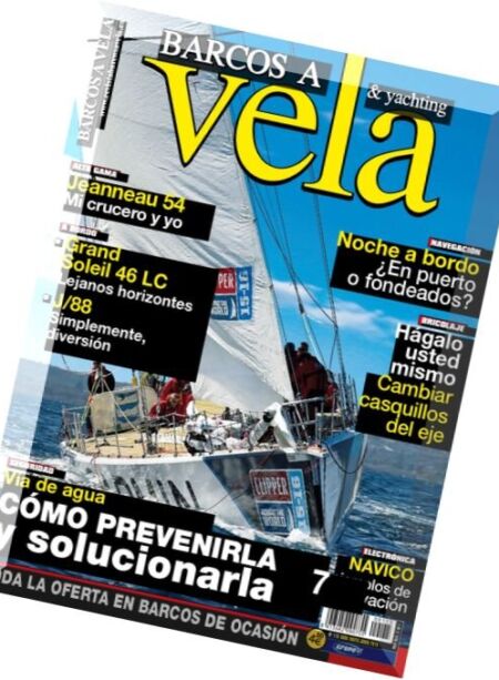 Barcos a Vela – Abril-Junio 2016 Cover