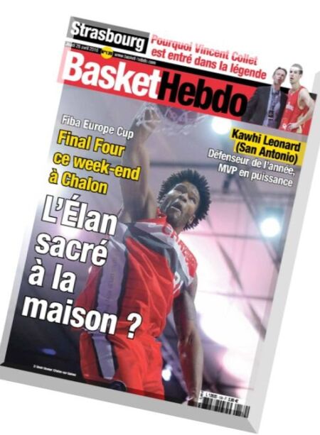 Basket Hebdo – 28 Avril 2016 Cover
