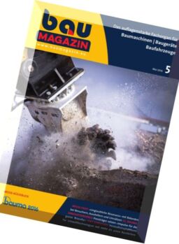 Bau Magazin – Mai 2016