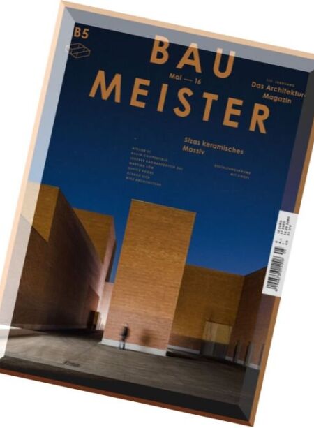 Baumeister – Mai 2016 Cover