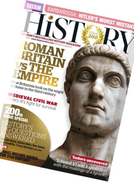 BBC History Magazine – June 2016 Cover