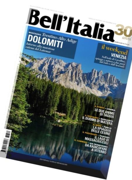 Bell’Italia – Giugno 2016 Cover