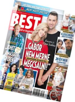 Best Magazin Hungary – 6 Majus 2016
