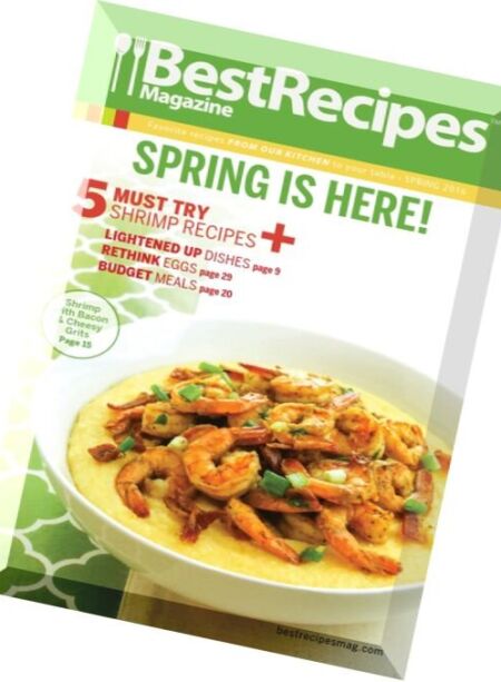 BestRecipes Magazine – Spring 2016 Cover