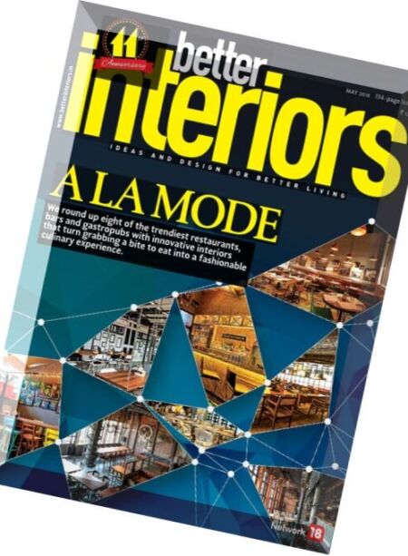 Better Interiors – May 2016 Cover