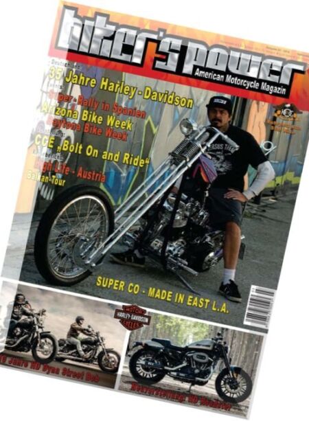 Bikerspower Motorradmagazin – Juni-Juli 2016 Cover