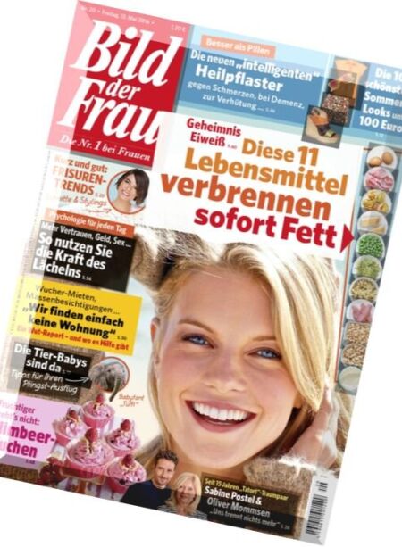 Bild der Frau – 13 Mai 2016 Cover