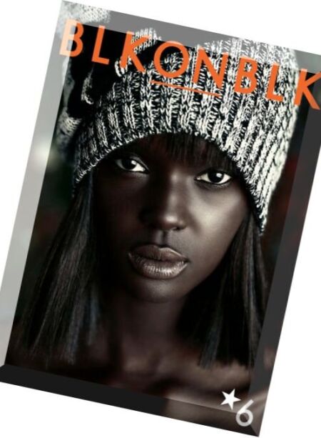 BLKonBLK Magazine – Issue 6, 2016 Cover