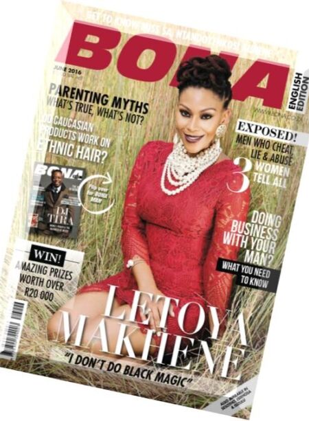Bona – June 2016 Cover