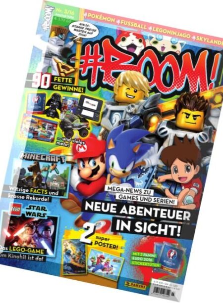 Boom! – Juni-Juli 2016 Cover