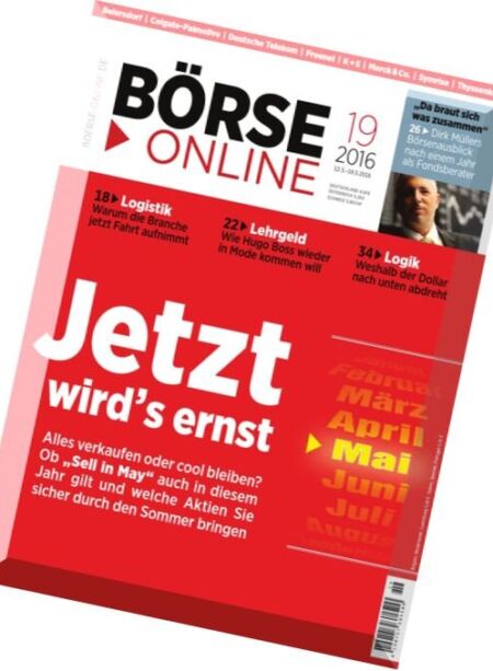Borse Online – 12 Mai 2016 Cover