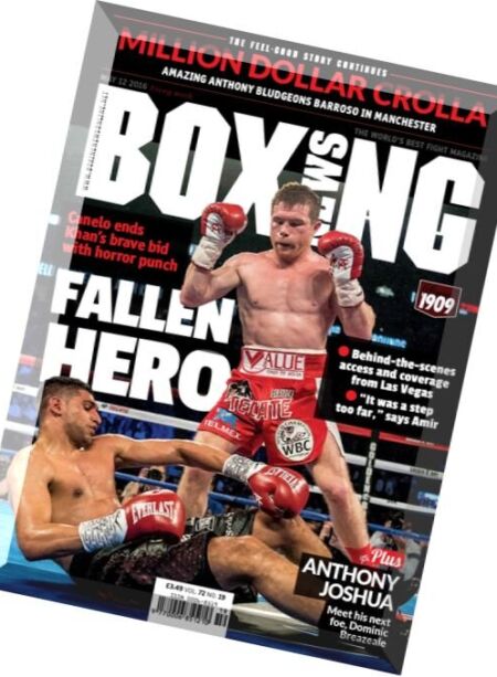 Boxing News International – 12 May 2016 Cover