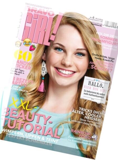 Bravo Girl! – 20 April 2016 Cover