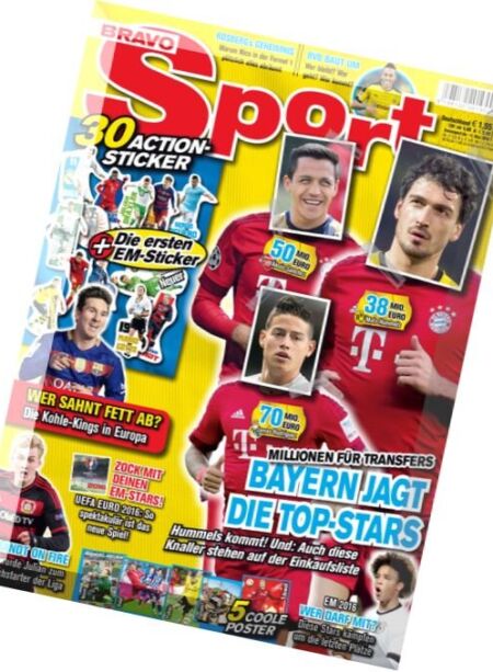 Bravo Sport – 4 Mai 2016 Cover