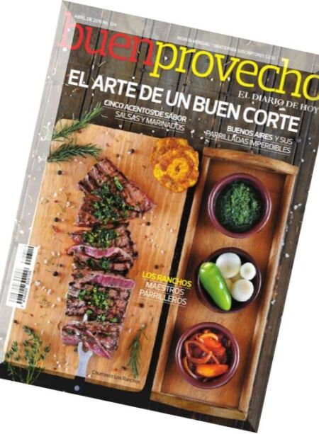 Buen Provecho – Abril 2016 Cover