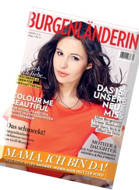 Burgenlanderin – Mai 2016 Cover