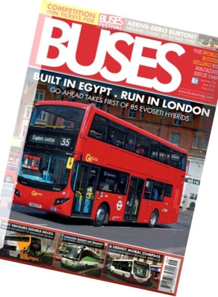 Buses Magazine – June 2016 Cover