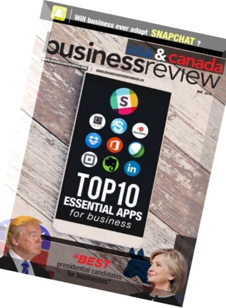 Business Review USA – May 2016 Cover